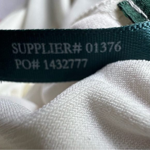 LAUREN RALPH LAUREN SLEEVELESS BLUE /IVORY STRIPED WOMENS DRESS WITH BELT -4 P - Picture 9 of 13